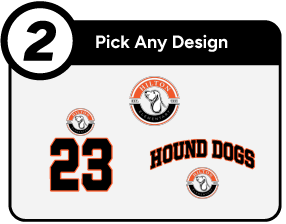 Hilton Elementary School hound dog Customize It Banner - Step 2 Banner