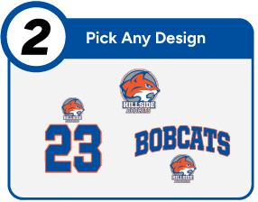 Hillside Elementary Bobcats Customize It Banner - Step 2 Banner