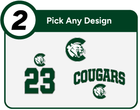 The Calhoun School Cougars Online Store Customize It Banner - Step 2 Banner