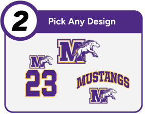 Meadows Elementary Mustangs Customize It Banner - Step 2 Banner