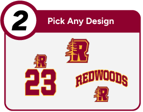 College of the Redwoods Online Store Customize It Banner - Step 2 Banner