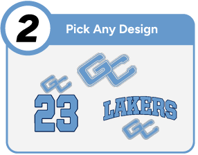 Garrett College Lakers Customize It Banner - Step 2 Banner
