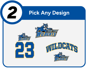 SUNY POLYTECHNIC INSTITUTE Wildcats Customize It Banner - Step 2 Banner