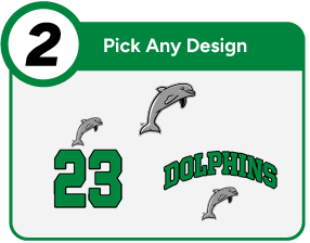 Lake Street Elementary Dolphins Customize It Banner - Step 2 Banner