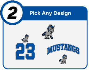 MacArthur Elementary Mustangs Customize It Banner - Step 2 Banner