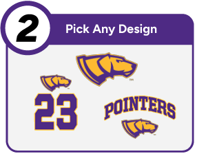 UW-Stevens Point Pointers Customize It Banner - Step 2 Banner
