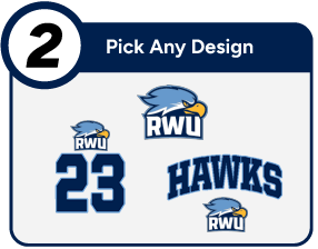 Roger Williams University Hawks Customize It Banner - Step 2 Banner