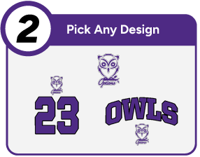 CHERRY CREEK OPTIONS OWLS Customize It Banner - Step 2 Banner