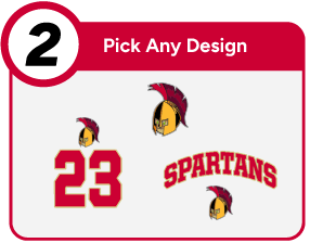 New Castle  Spartans Customize It Banner - Step 2 Banner