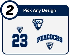 Upper Iowa University Peacocks Customize It Banner - Step 2 Banner