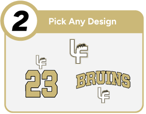 Lake Forest Bruins Customize It Banner - Step 2 Banner