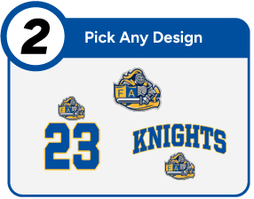 FOUNDATION ACADEMY  Knights Customize It Banner - Step 2 Banner