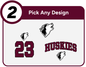 Hillandale  Huskies Customize It Banner - Step 2 Banner