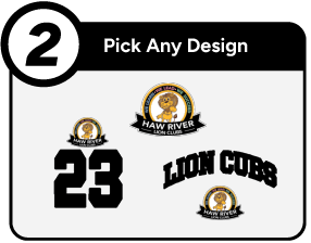 Haw River Lion Cubs Customize It Banner - Step 2 Banner
