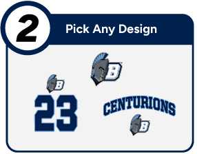 BUCKS COUNTY Centurions Customize It Banner - Step 2 Banner