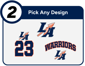 LaGrange Academy Warriors Customize It Banner - Step 2 Banner