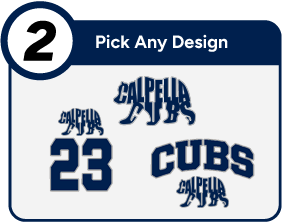 Calpella Cubs Customize It Banner - Step 2 Banner