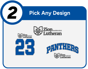 Zion Lutheran School Panthers Customize It Banner - Step 2 Banner
