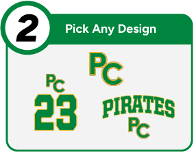 Park Center Pirates Customize It Banner - Step 2 Banner