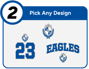 Ector College Prep Eagles Customize It Banner - Step 2 Banner