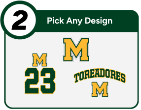 Monterey Toreadores Customize It Banner - Step 2 Banner