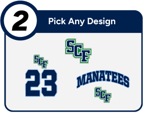 State College of Florida Manatees Customize It Banner - Step 2 Banner