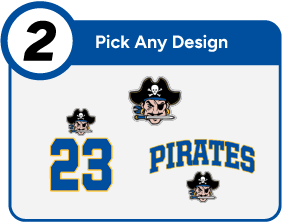 Continental  Pirates Customize It Banner - Step 2 Banner