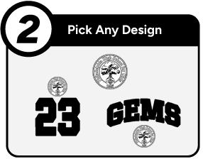 Philadelphia  For Girls Gems Customize It Banner - Step 2 Banner