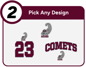 Rolette  Comets Customize It Banner - Step 2 Banner