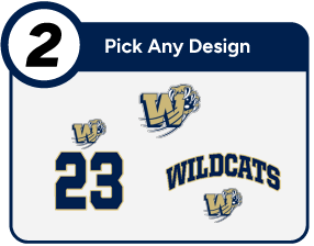 Oliver Wolcott Technical  Wildcats Customize It Banner - Step 2 Banner