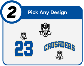 TCA Crusaders Customize It Banner - Step 2 Banner