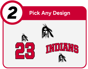 Pocahontas Area Community  Indians Customize It Banner - Step 2 Banner