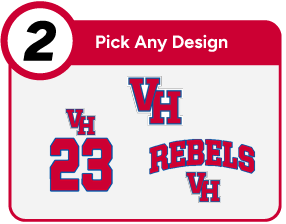 Vestavia Rebels Customize It Banner - Step 2 Banner