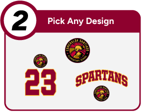 Santiago Spartans Customize It Banner - Step 2 Banner