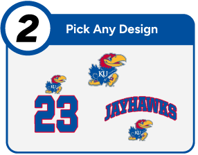 University Of Kansas Jayhawks Customize It Banner - Step 2 Banner