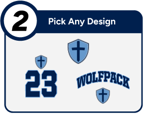 Kingdom Prep Wolfpack Customize It Banner - Step 2 Banner