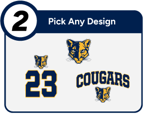 Carmel Christian  Cougars Customize It Banner - Step 2 Banner