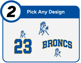 Willow Creek  Broncs Customize It Banner - Step 2 Banner