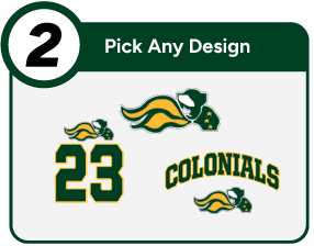 Holicong Colonials Customize It Banner - Step 2 Banner