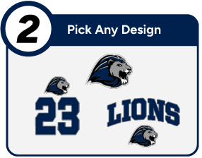 Adams  Lions Customize It Banner - Step 2 Banner