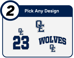Oswego East Wolves Customize It Banner - Step 2 Banner
