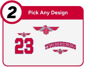 Shawnee Heights Thunderbirds Customize It Banner - Step 2 Banner