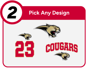 Cardinal Mooney Cougars Customize It Banner - Step 2 Banner