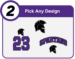 Esva Spartans Spartans Customize It Banner - Step 2 Banner