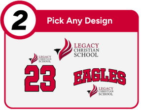 Legacy Christian  Eagles Customize It Banner - Step 2 Banner