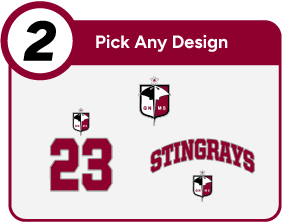 Great Neck Ms Stingrays Customize It Banner - Step 2 Banner