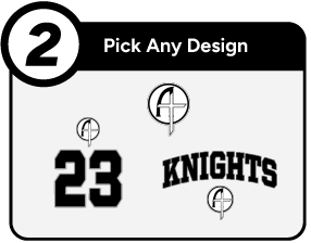 Aquin Catholic Educational System Knights Customize It Banner - Step 2 Banner