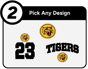 Benjamin Tasker Tigers Customize It Banner - Step 2 Banner