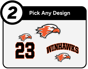 Winona Winhawks Customize It Banner - Step 2 Banner