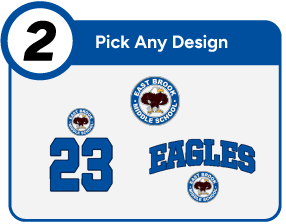 East Brook  Eagles Customize It Banner - Step 2 Banner